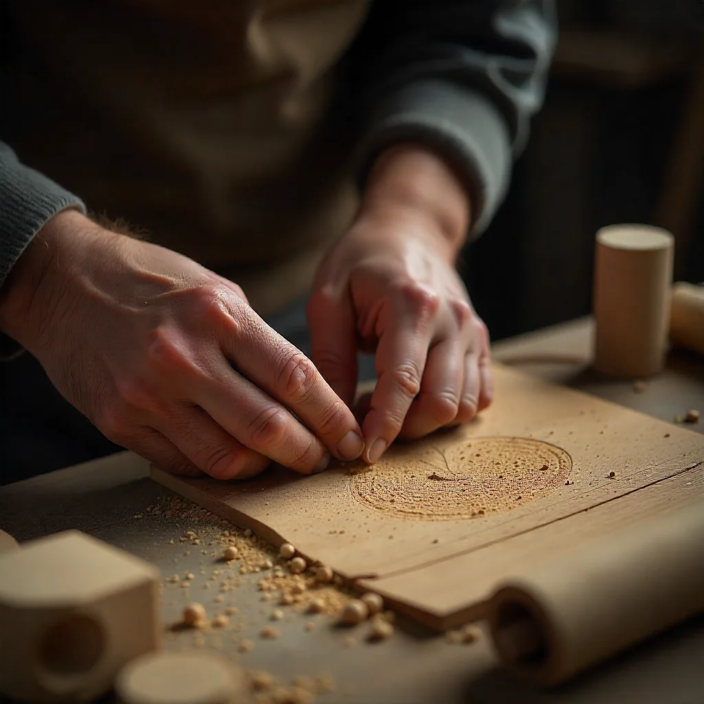 Our workshop with craftspeople at work